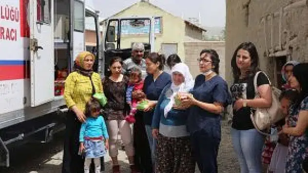 Gürpınar'da 'Yerinde Sağlık' hizmeti