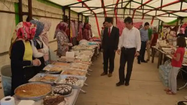 Özalp'te cami yararına kermes düzenlendi