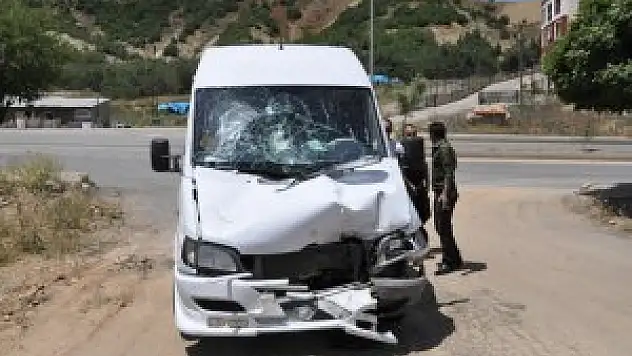 Tunceli'de trafik kazası: 8 yaralı