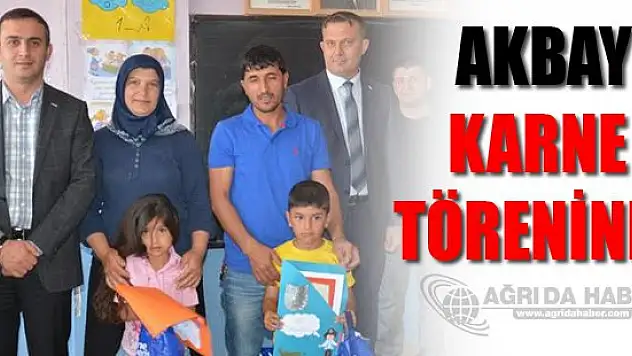 Öğrencilerin Karne Heyecanına Ortak Oldu