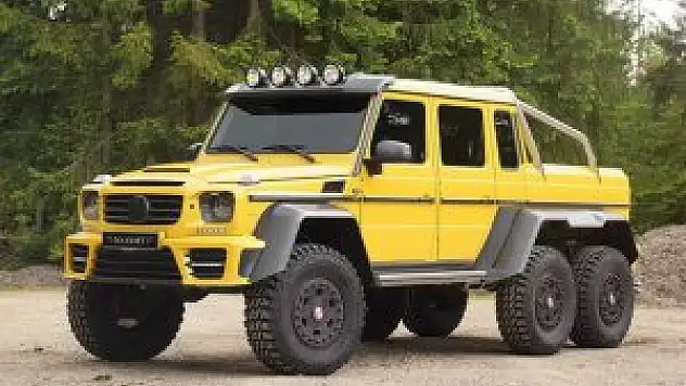 Mercedes G63 AMG 6x6'ya Mansory Ayarı