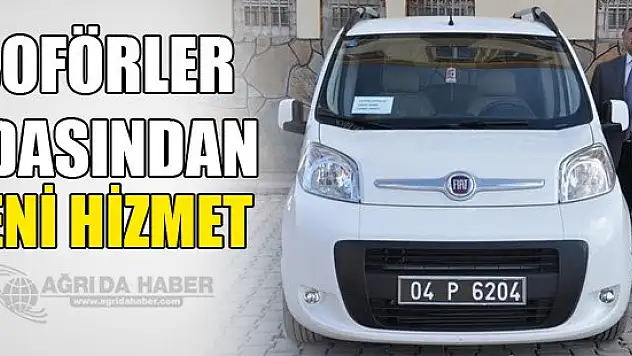 Patnos Şoförler Odası'ndan Üyelerine Yeni Hizmet