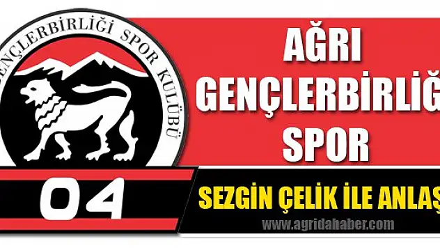 Ağrı Gençlerbirliği Spor Sezgin Çelik İle Anlaştı