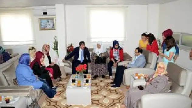Başkan Eser, Kadın Konukevinde incelemelerde bulundu