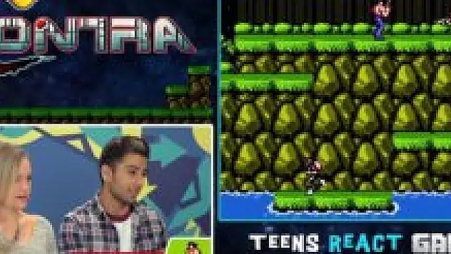 90'lı Yılların Efsane Atari Oyunu Contra'yı Şimdiki Nesil Nasıl Oynar?