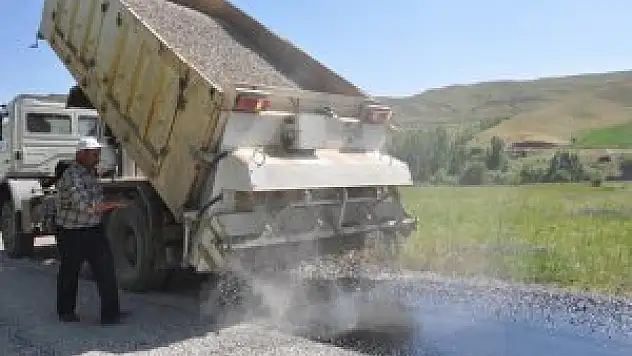 Muş'ta asfalt sezonu başladı