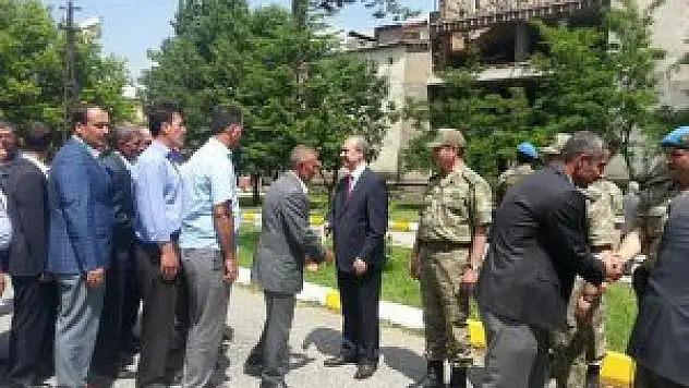 Vali Büyükersoy korucularla bir araya geldi