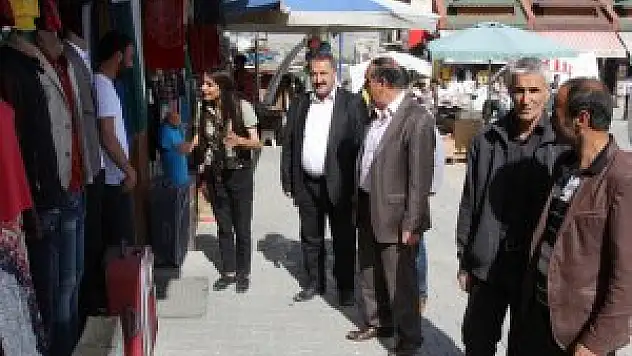 HDP Van milletvekilleri Başkale'de