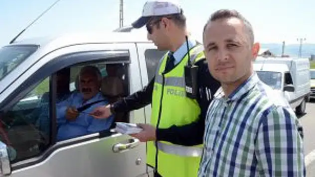 Sarıkamış'ta sürücülere ramazan uyarısı