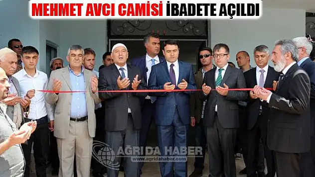 Mehmet Avcı Camisi ibadete açıldı