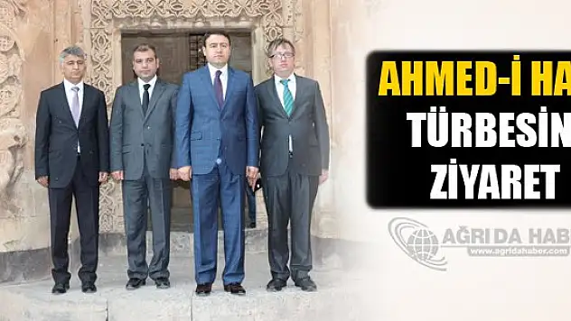 Vali Işın, Ahmed-i Hani Türbesi'ni ziyaret etti