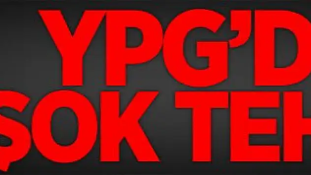 YPG'den Araplara şok tehdit