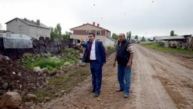 Sarıkamış'ta altyapı çalışmaları