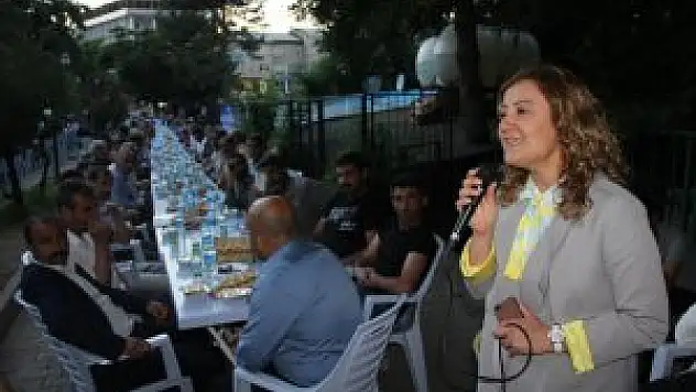 Bingöl'de bin 300 kişi iftar sofrasında buluştu