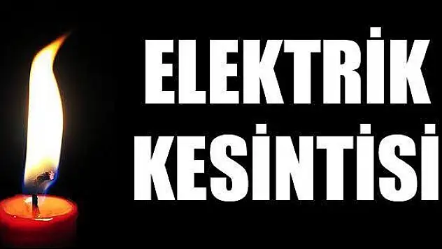 Elektrik kesintisi