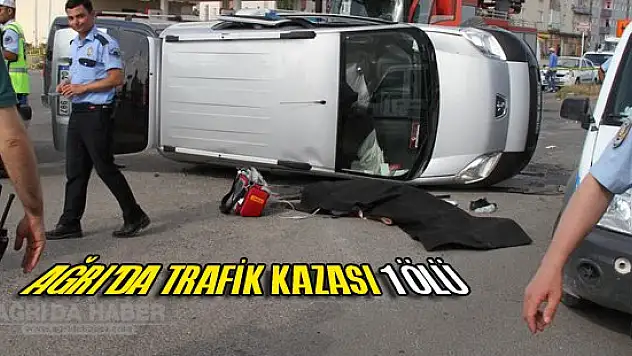 Ağrı'da iki kamyonet çarpıştı: 1 ölü, 7 yaralı