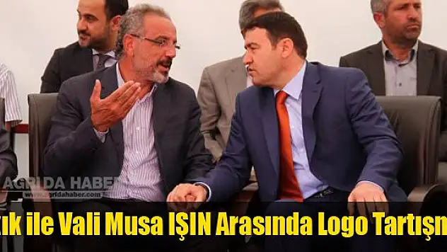 Sırrı Sakık ile Vali Musa IŞIN Arasında Logo Tartışması