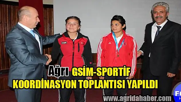 Sportif Koordinasyon Toplantısı Gerçekleşti