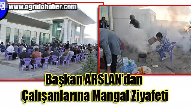 Başkan Arslan çalışan personelini ödüllendirdi.