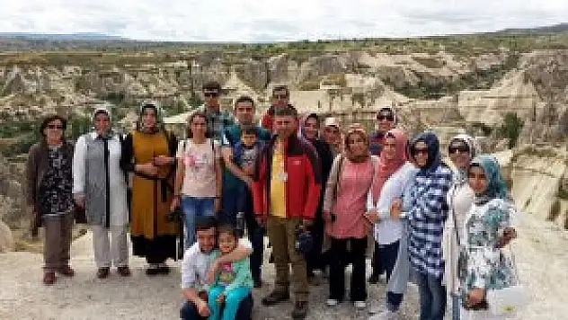 Hizan'daki rehber adayları Kapadokya'yı gezdi