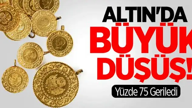 Altın'da Büyük Düşüş!