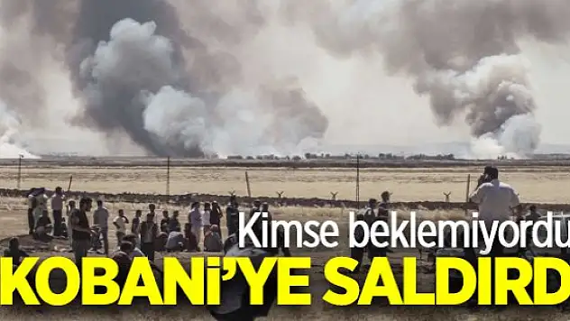 IŞİD Kobani'ye saldırdı