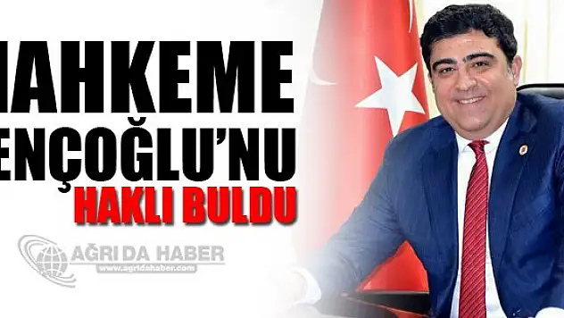 Anayasa Mahkemesi vali yardımcısı Gençoğlu'nu haklı buldu