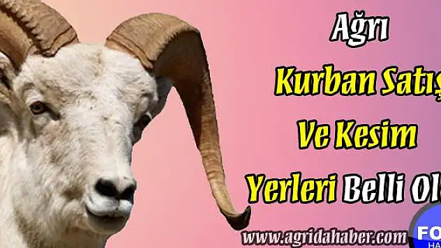 2012 YILI KURBAN BAYRAMI MÜNASEBETİYLE DÜZENLENEN KURBAN SATIŞ VE KESİM YERLERİ