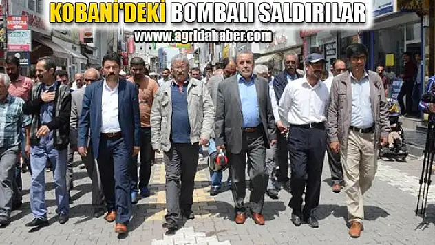 Kobani'deki bombalı saldırılar