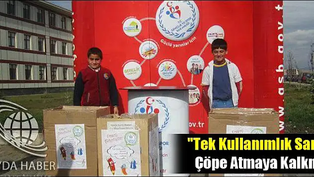 TEK KULLANIMLIK SANMA ÇÖPE ATMAYA KALKMA