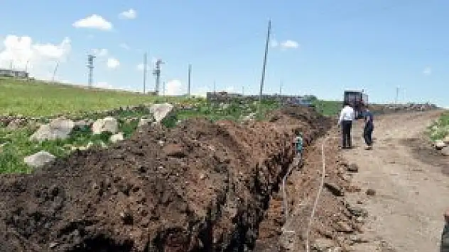 Arpaçay'da içme suyu çalışmaları