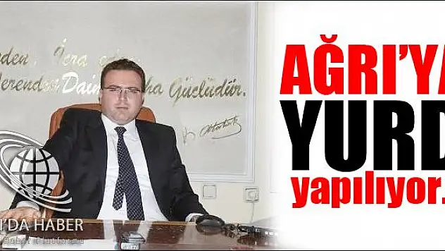TAŞLIÇAY DA 200 ÖĞRENCİ KAPASİTELİ YURT YAPILIYOR