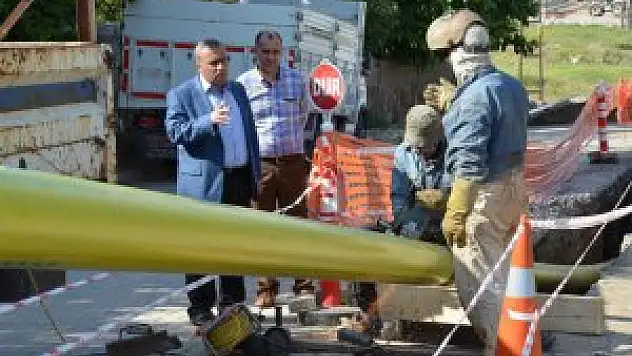 Tatvan'da doğalgaz çalışmaları
