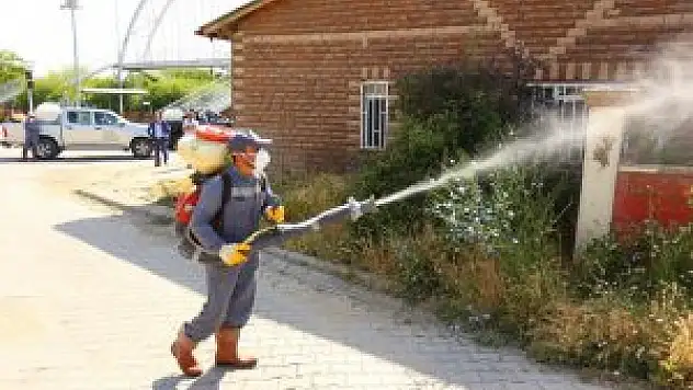 Edremit Belediyesinden ilaçlama çalışması