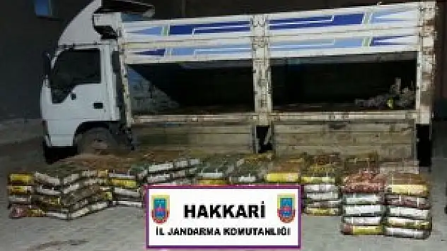 Hakkari'de kaçak et operayonu