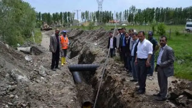 Muş'ta altyapı çalışmaları devam ediyor