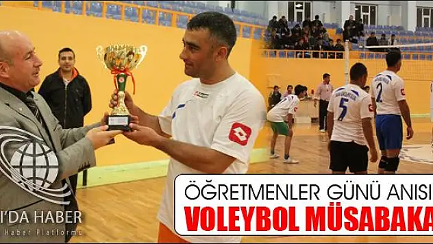 24 KASIM ÖĞRETMENLER GÜNÜ ANISINA VOLEYBOL MÜSABAKASI