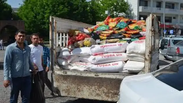 Malazgirt'te yardım kampanyası