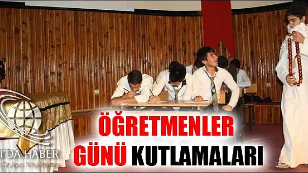 AĞRIDA ÖĞRETMENLER GÜNÜ KUTLAMALARI