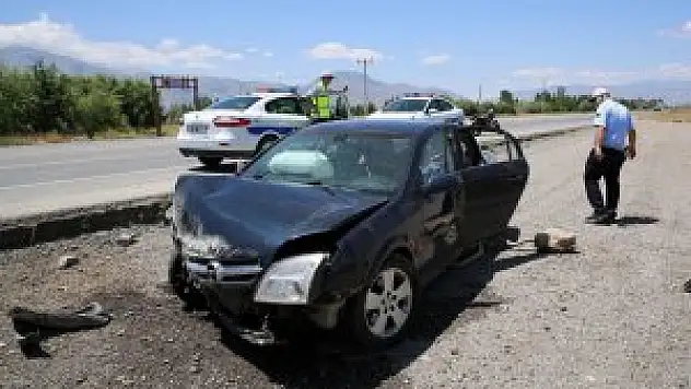 Erzincan'da trafik kazası