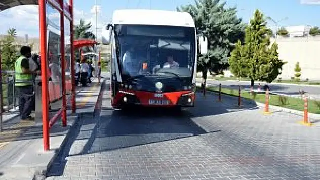 Malatya'da trambüsler bir milyon 200 bin yolcu taşıdı