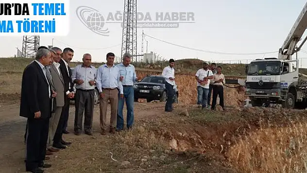 Hamur'da temel atma töreni
