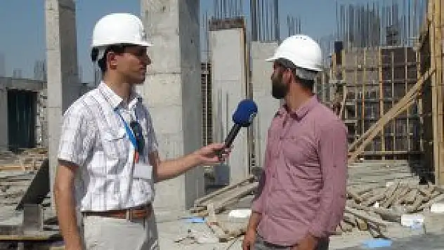Kağızman Devlet Hastanesi inşaatı