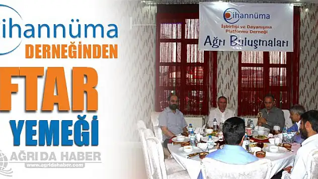 Cihannüma Derneği İftar Verdi