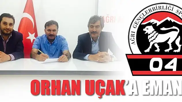 Ağrı Gençlerbirliği Spor Orhan UÇAK'a emanet