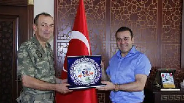 Garnizon Komutanı Albay Ataberk'ten veda ziyaretleri