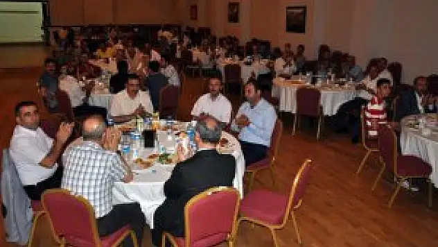 İl Özel İdaresi personeli iftarda bir araya geldi