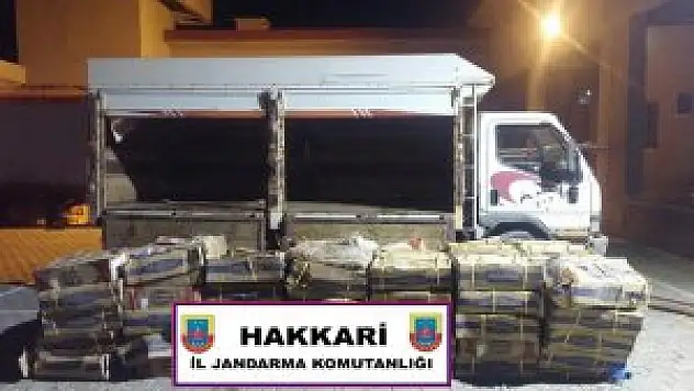 Hakkari'de kaçak et operasyonu