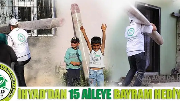 İHYAD'dan  15 Aileye Bayram Hediyesi