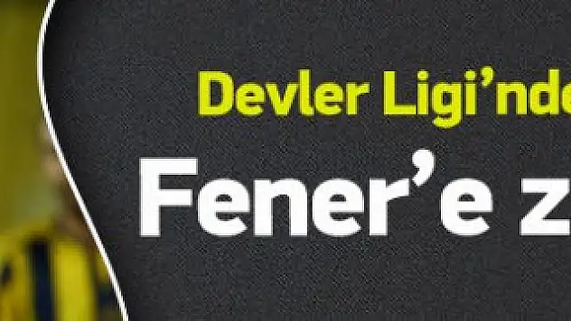 Fenerbahçe'nin rakibi belli oldu!